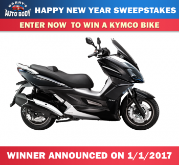 kymco bike giveaway