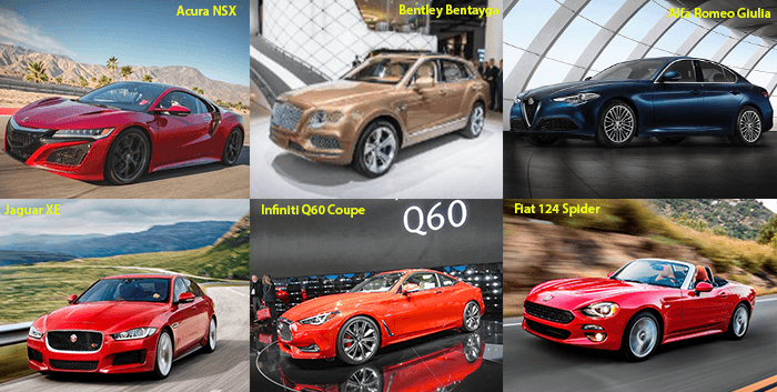 Hot New Cars 2017