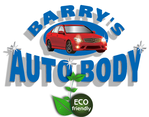 Barry's Auto Body Eco Friendly Logo