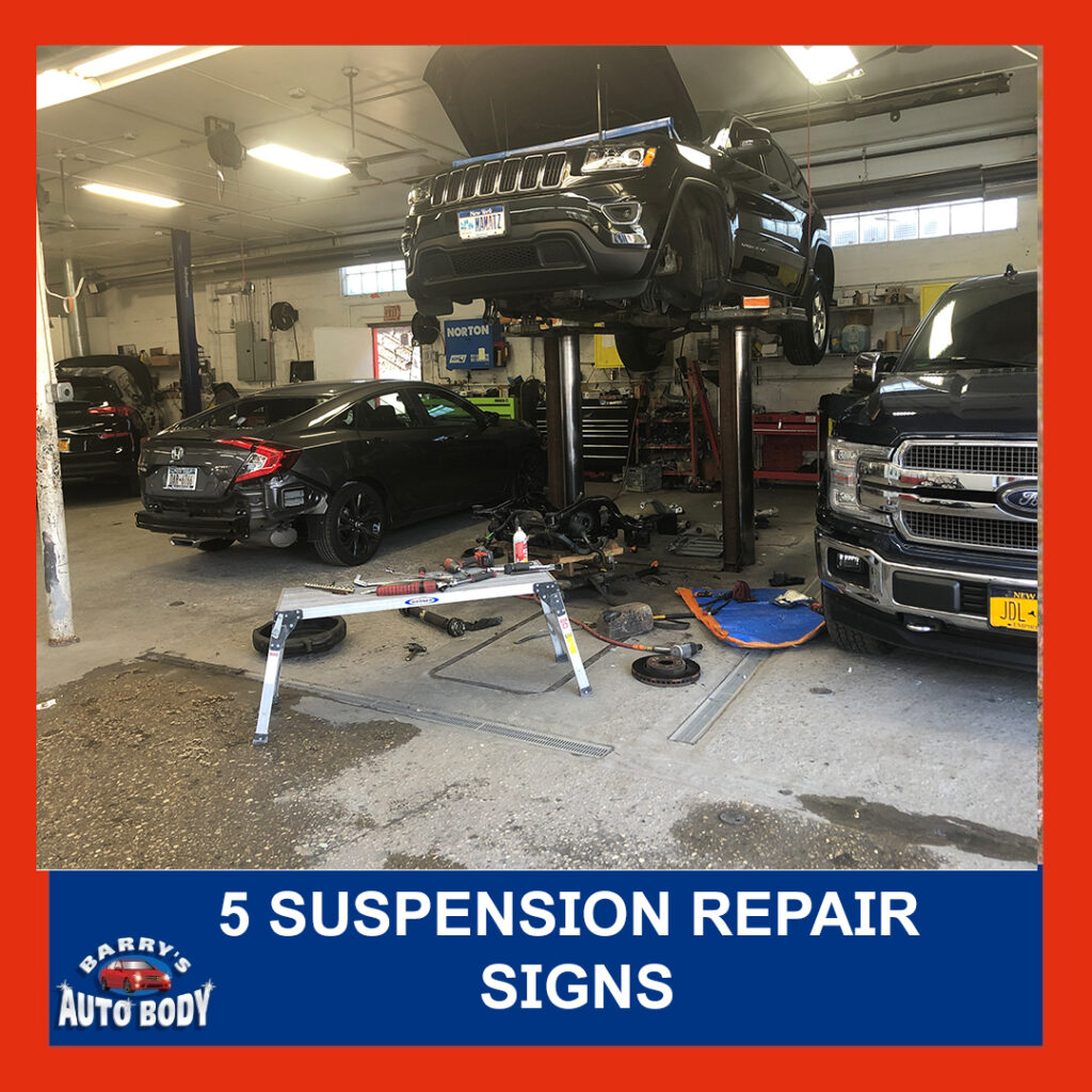 5 Signs Your Car Needs Suspension Repair Barry's Auto Body