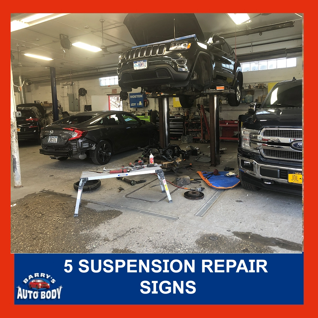 Suspension Repair Signs