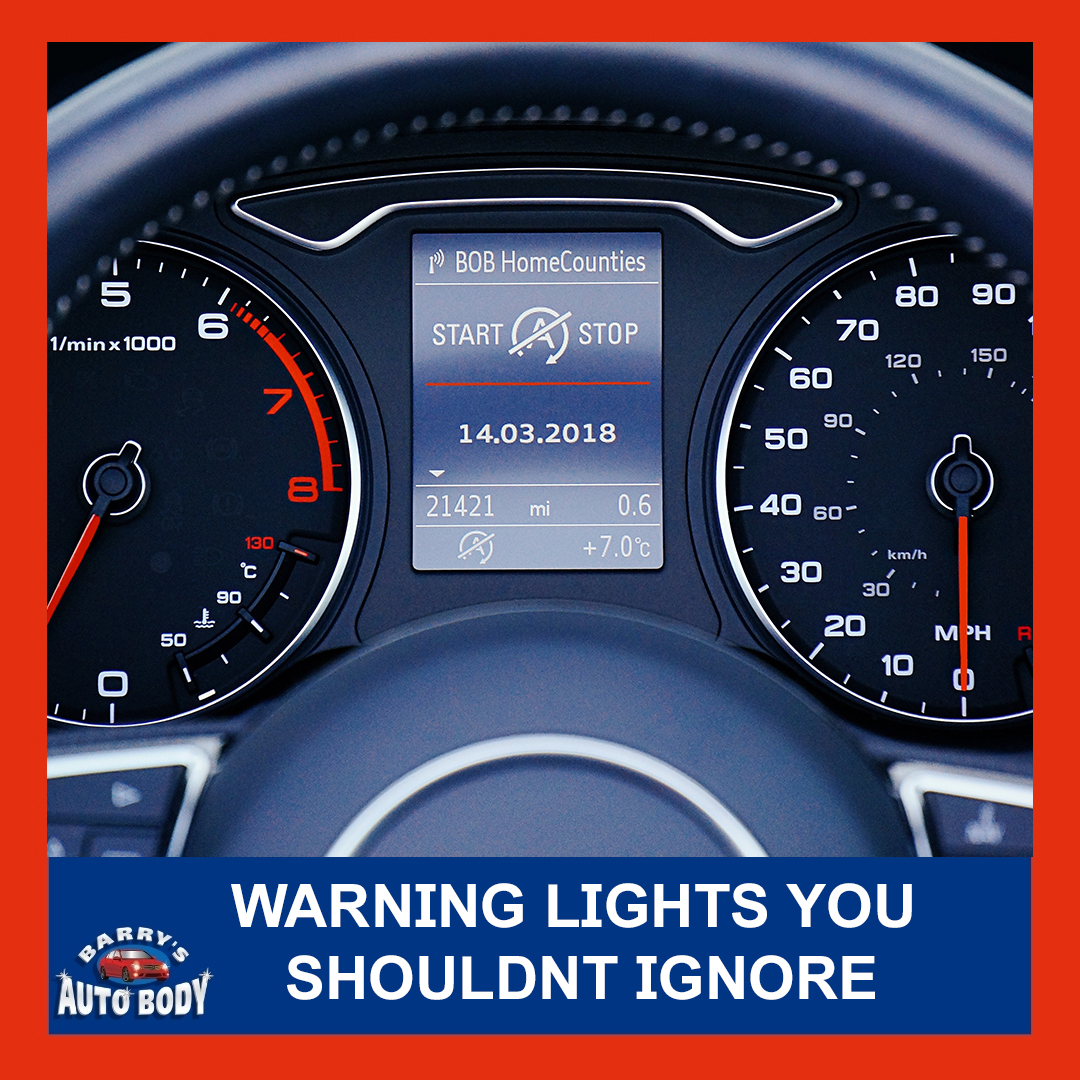 Dashboard warning lights that you should not ignore