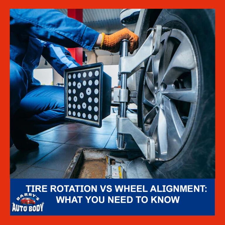 Tire Rotation Vs Wheel Alignment What You Need to Know Barry's Auto Body