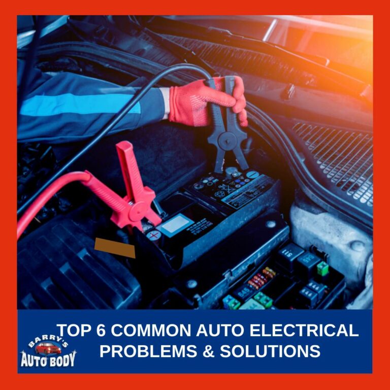Top 6 Common Auto Electrical Problems & Solutions A Comprehensive