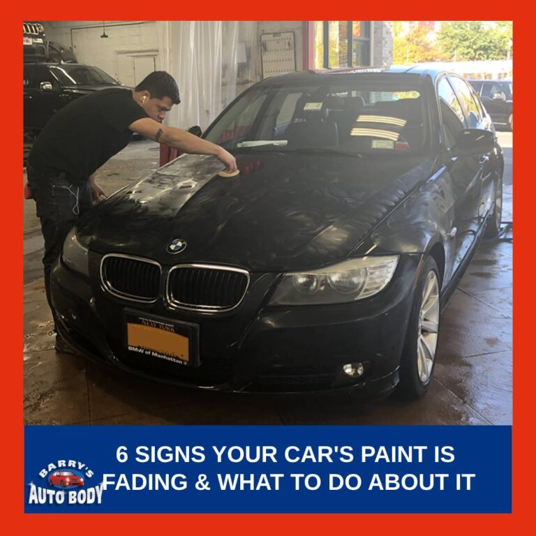 6 Signs Your Car's Paint is Fading and What to Do About It Barry's