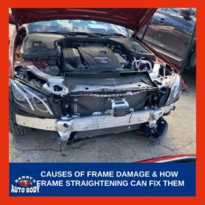 5 Common Causes of Frame Damage and How Frame Straightening Can Fix Them